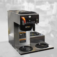 Bunn CWTF15-3 Plastic Funnel 12 Cup Automatic Coffee Brewer w/ 3 Lower Warmers