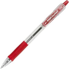 32212 Pilot EasyTouch Ballpoint RT Pen, Fine Point, Red Ink, Pack of 10