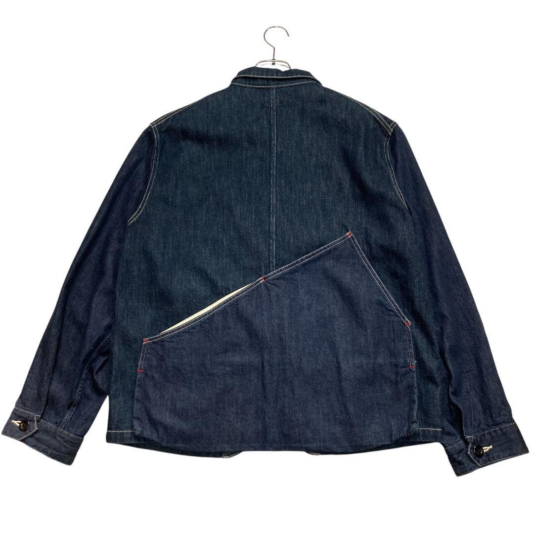 KAPITAL men's Ringoman denim jacket coverall size 4 indigo