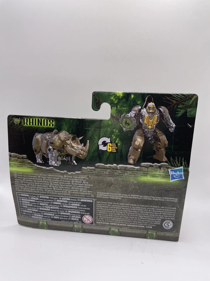 Transformers Rise of the Beasts ROTB Battle Changer Rhinox new figure 2023 movie - Image 2 of 4