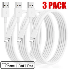 3PACK USB Data Fast Charger Cable Cord For Apple iPhone 5 6 7 8 X 11 12 13 MAX