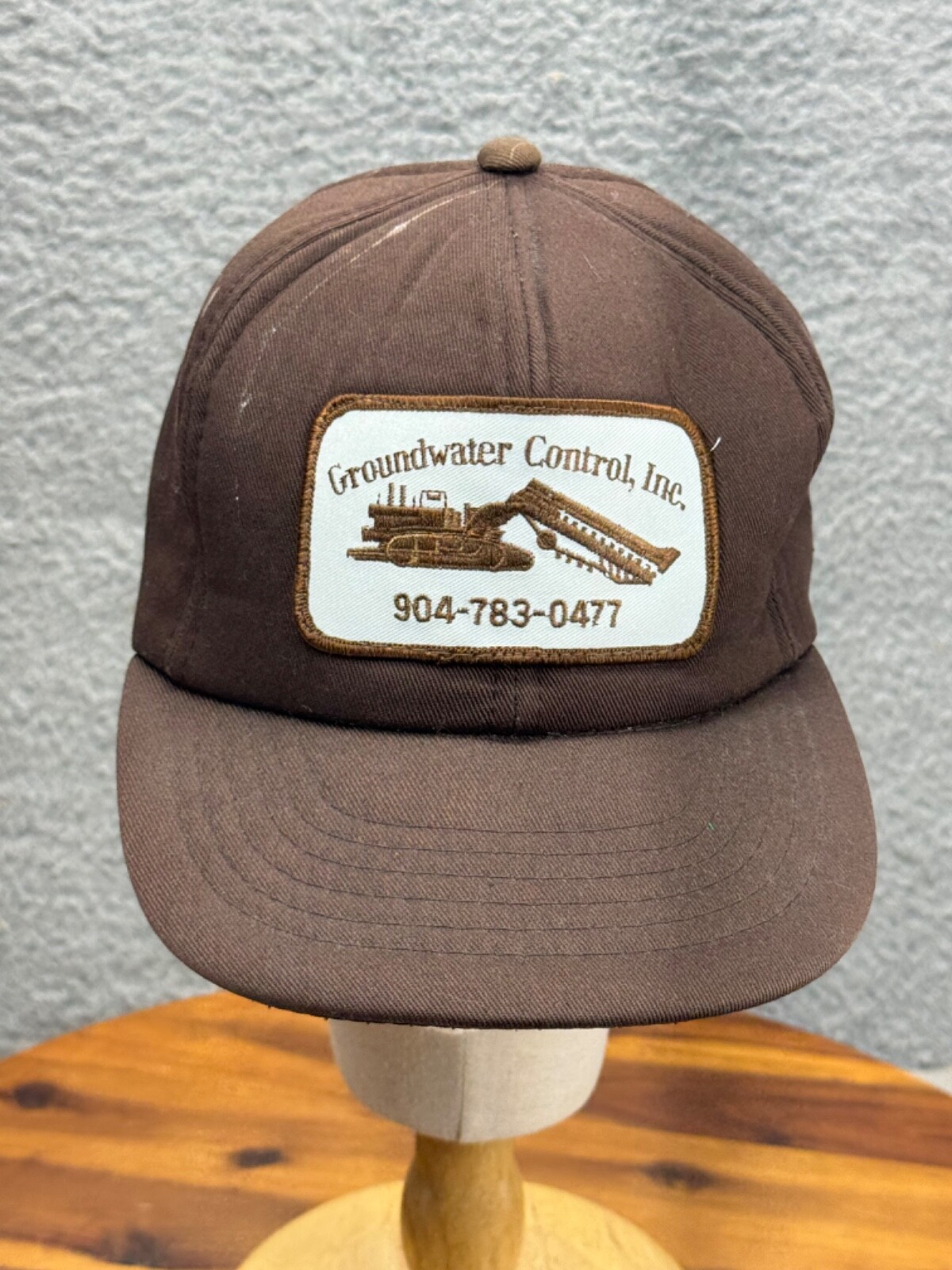 Groundwater Control Inc Embroidered Patch Cap Hat… - image 6