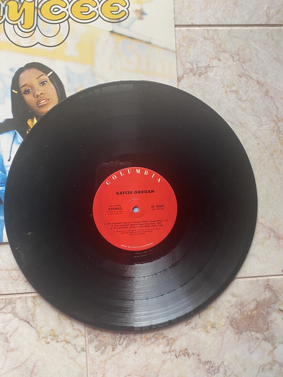 洋楽 Kaycee Grogan Kaycee - It's Alright 12” Maxi Single Vinyl Record | eBay