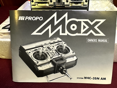 Rare JR PROPO X-347 Radio Control Transmitter 7 Channel TX PC (Non
