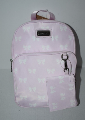 Steve Madden Pink Madden Girl Mini Backpack with Bow Pattern  display picture 3