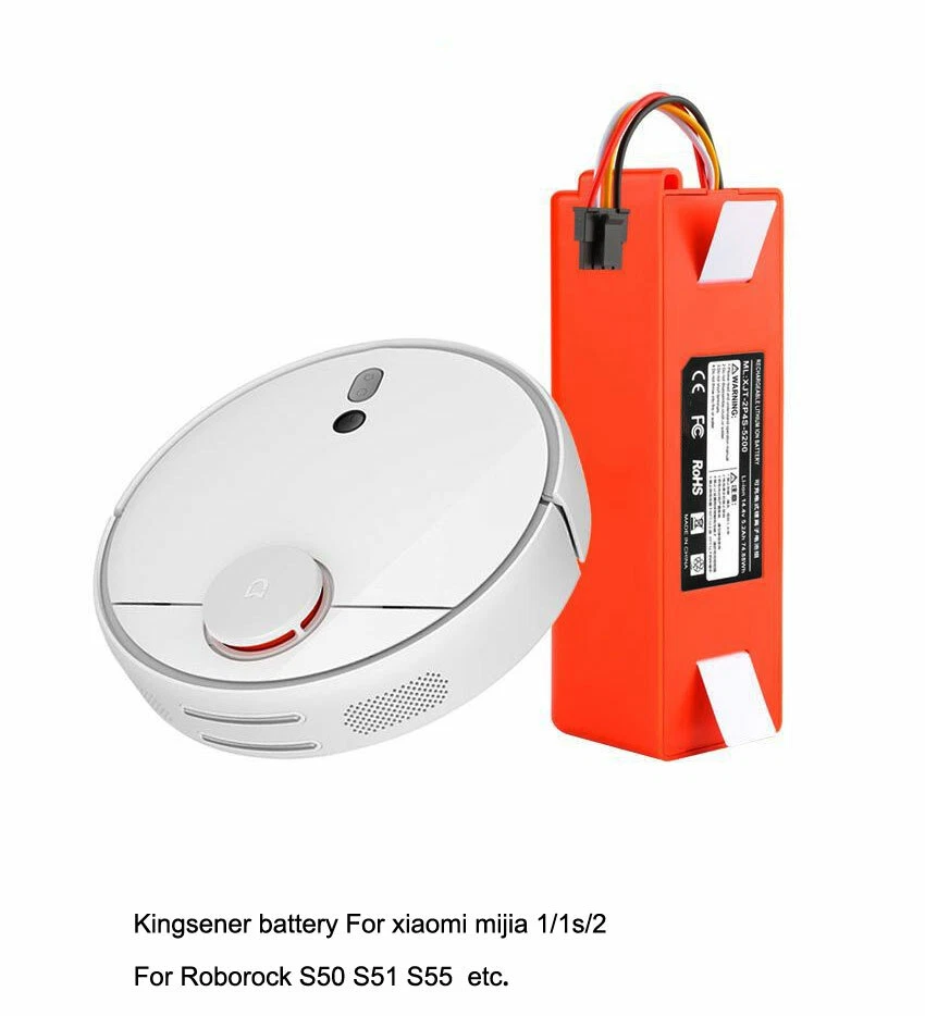 Tradicional Viaje argumento 6500mAh Battery for Xiaomi Mijia Roborock S50 S51 Sweeper Robot Vacuum Cleaner | eBay Tradicional Viaje argumento 6500mAh Battery for Xiaomi Mijia Roborock S50 S51 Sweeper Robot Vacuum Cleaner | eBay