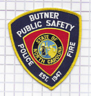 Fire Patch - Butner Public Safety Police and Fire Est. 1947
