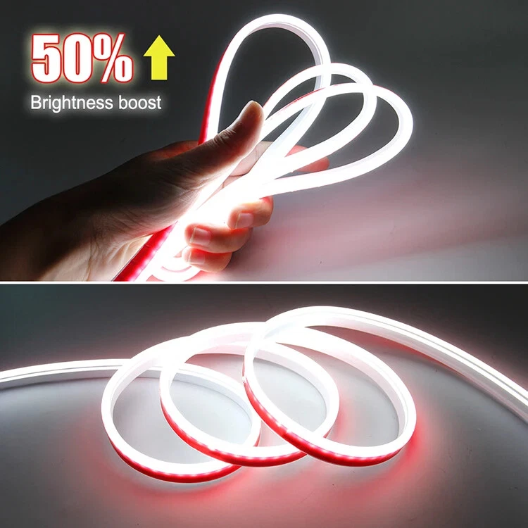 LED Car Strip lighting Decorative Lamp Universal Car Daytime Running Light 12V - Image 3 of 4