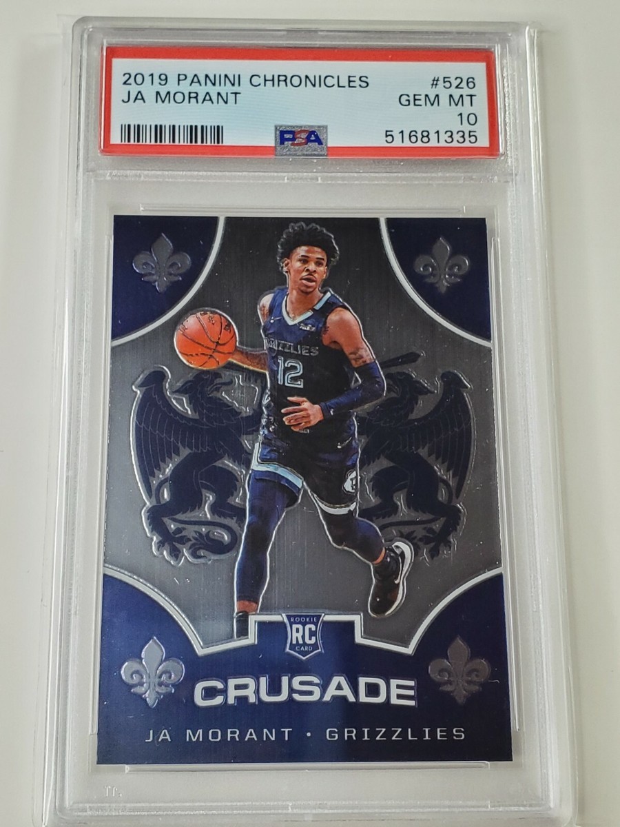 Ja Morant PSA 10 Gem Mint 2019 Panini Chronicles Crusade Rookie