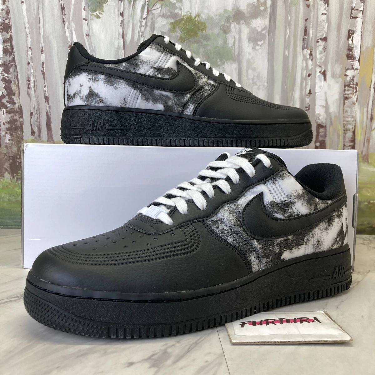 black air force 1 size 12 mens