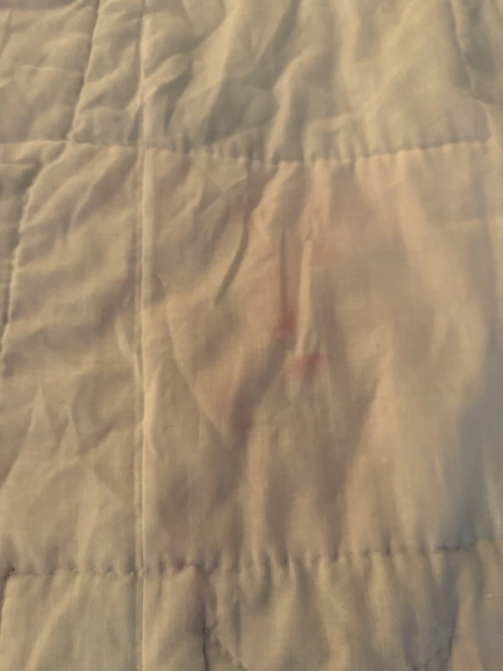 Red White Blue AMERICANA Farmhouse Quilt Full/Queen 86 x 86 - Image 4 of 4