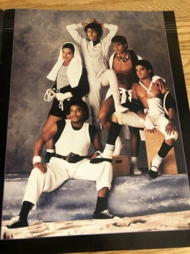 Victory Tour Book - Jacksons - Michael Jackson 1984 original