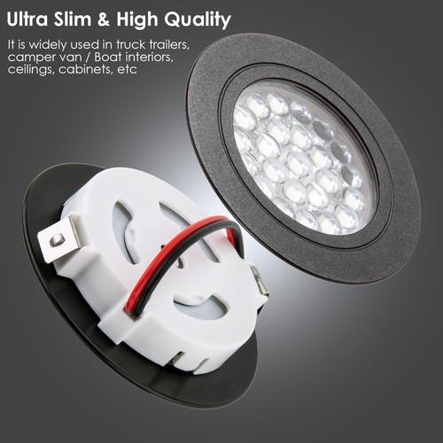 12V LED Einbaustrahler Dimmbar Flach Panel Stehleuchte Deckenleuchte Strahler DE - Bild 13 von 23