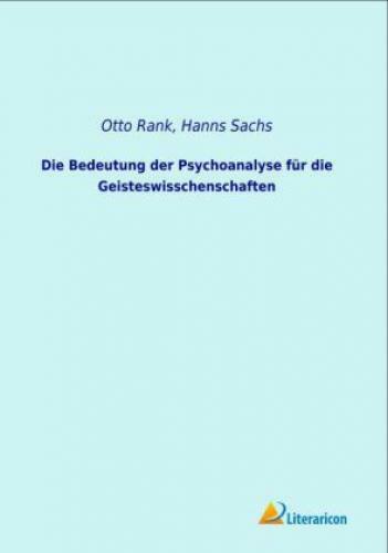 Thumbnail - Die Bedeutung Der Psychoanalyse Für Die Geisteswisschenschaften 2406