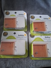 4 Safety 1st Furniture Wall Straps Secures Furniture Helps Prevent Tipping