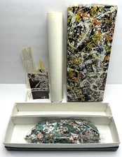1965 Springbok JACKSON POLLOCK Convergence Jigsaw Puzzle 340 pc + extras