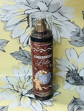 Bath  Body Works Gingerbread Latte Fine Fragrance Body Mist Spray 8 oz New