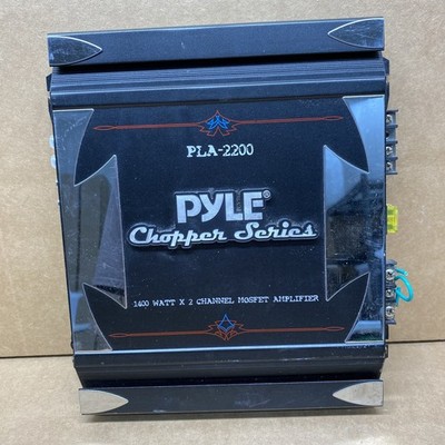 Pyle 2Channel Stereo Amplifier 1400W Dual Channel Bridgeable High Power PLA-2200