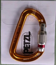 Petzl Attache Screw Lock Carabiner Climbing Gear M39A SL