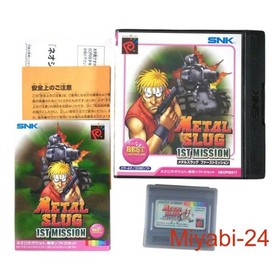 NEOGEO Metal Slug 1st NGPC Handheld Game Near Mint Tested Japan