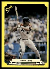 1987 Classic Update Yellow/Green Backs Glenn Davis #107