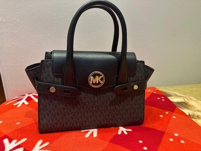 Michael Kors Tasche Modell Carmen small Hand- oder Umhängetasche Farbe schwarz