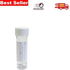 Efficient 30ml Specimen Storage - 6 Round Polypropylene Bottles with Labels