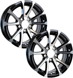 14 x 6 Defender Trailer Wheel and ST205/75R14 Ameritrail Radial Trailer Tire Combo