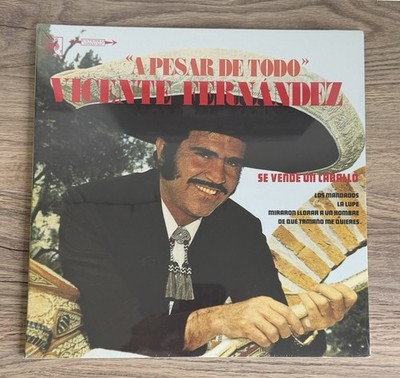 Vicente Fernandez A Pesar De Todo 2022 Sealed Vinyl