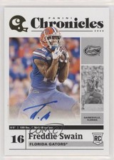 2020 Panini Chronicles Draft Picks Signatures Freddie Swain #21 Auto 03xg