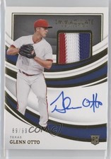 2022 Panini Immaculate Material 89/99 Glenn Otto #IMA-GO Auto 0tw4