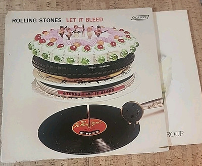 Rolling Stones Let It Bleed Album - Used Great Condition