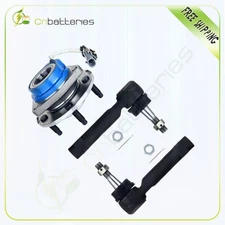 Front LH or RH Wheel Hub & Bearing Assembly w/ ABS Outer Tie Rods Fits Chevrolet