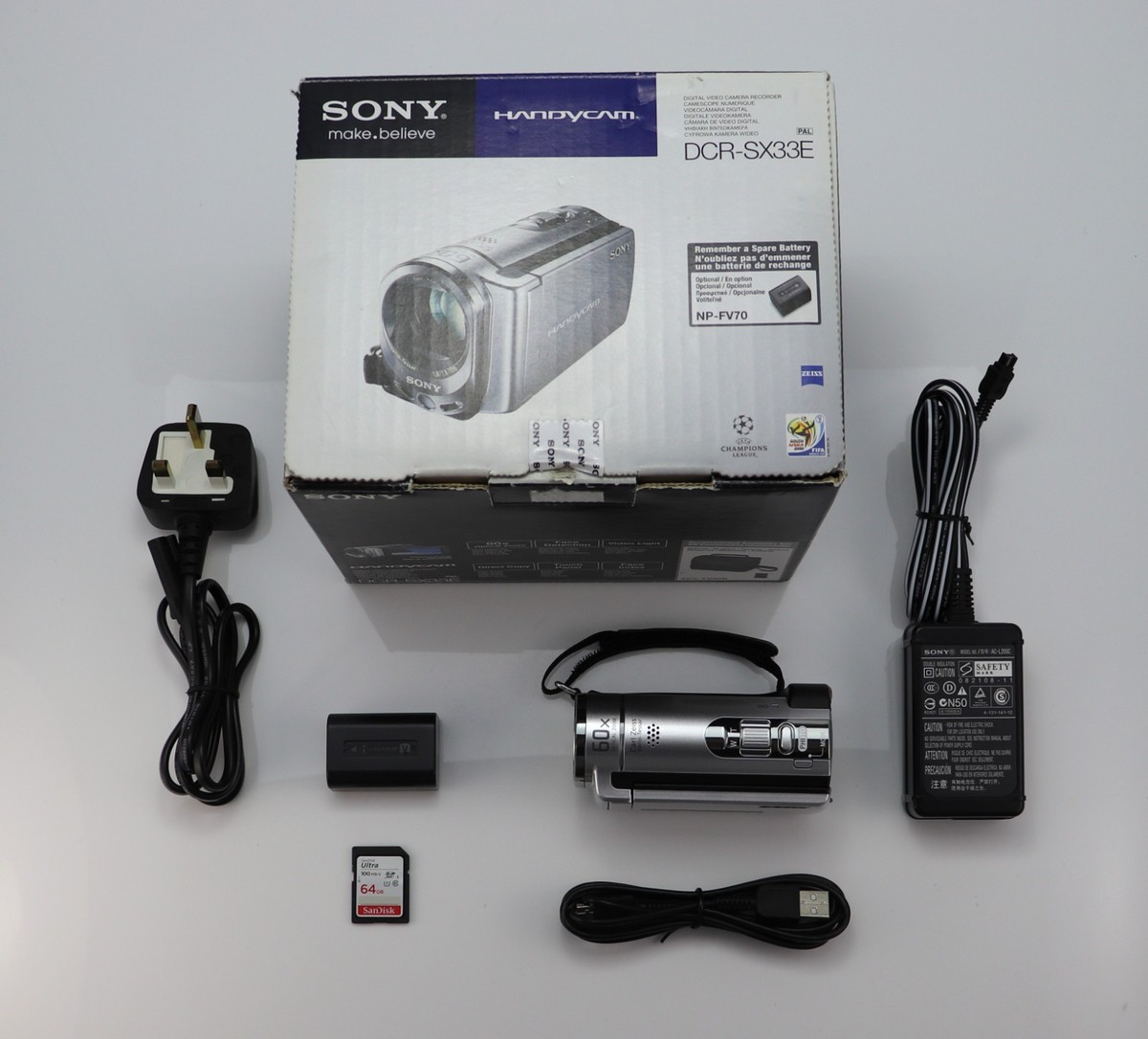 Sony DCR-SX33E Camcorder for sale online | eBay