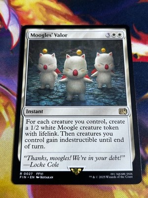Moogles' Valor R FINAL FANTASY 27 NM