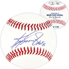 Ken Griffey Jr. Signed MLB Baseball Seattle Mariners "HOF 16" Beckett Wit