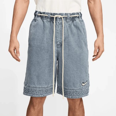 Nike Kurze Hose Herren Denim Basketball Shorts HV1913-436 Bermuda Blau Neu M