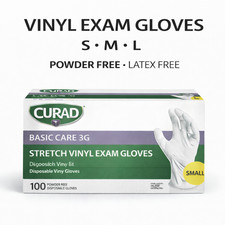 Vinyl Exam Gloves S M L Powder Free Latex Free Disposable 300 600 1200 Bulk