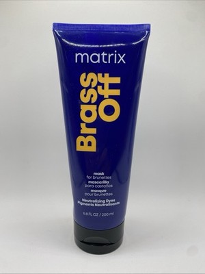 Matrix Total Results Brass Off Neutralizing Dyes Mask For Brunettes 6.8 oz