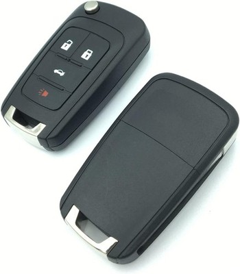 Replacement Key Fob Case for Cruze Camaro Impala Aveo Epica Color: 4 Button-T2