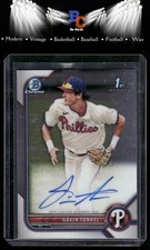 2022 Bowman Chrome #CPA-GTL Gavin Tonkel Prospect Autographs
