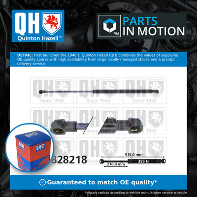 Boot Gas Strut fits NISSAN QASHQAI J10 2.0 07 to 13 MR20DE Spring Lift Tailgate