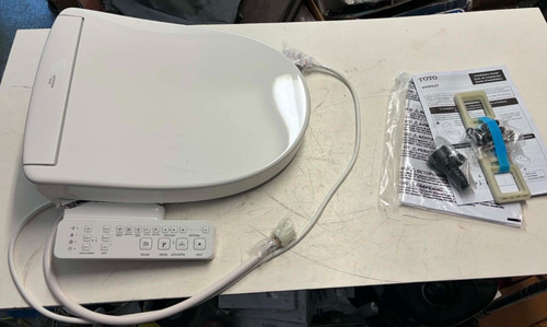 Toto Genuine WASHLET S2 Electronic Bidet Seat SW3345#01 Round Damaged