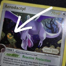 WHOLE SWIRL 🌀💫 Aerodactyl 1/92 Legend Maker Reverse Holo Stamped Pokemon Card on eBay