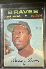 Vintage Topps Hank Aaron Baseball Cards Showcase Gallery and Checklist 85