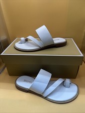 Michael Kors Optic White Sandals White Womens Size: 5M