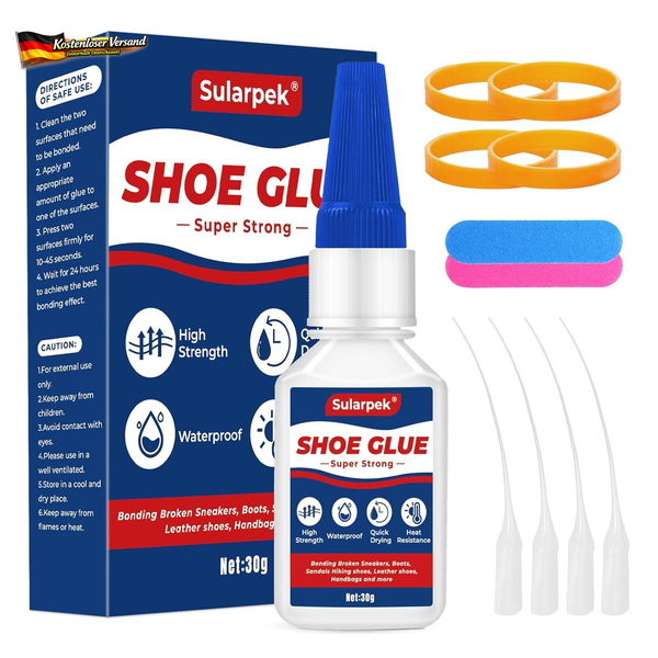 Schuhkleber Extra Stark Wasserfest FüR Sneakers Stiefel Leder Schnelle Reparatur-image
