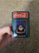 1989 Coca-Cola Santa Claus Christmas Ornament – #36033 – Willitts Galleries