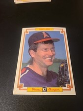 1984 Donruss Champion #36 Tommy John California Angels Jumbo Baseball Card