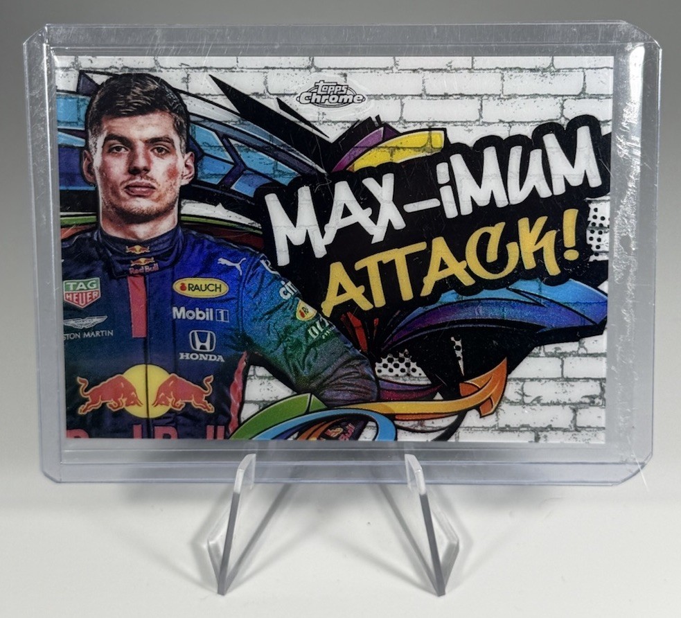 2020 Topps Chrome Formula 1 - Track Tags Max Verstappen #TT-5 (RC)